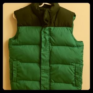 Boys puffer down vest